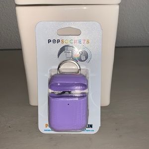 PopSockets - PopGrip Holder Case for Apple AirPods